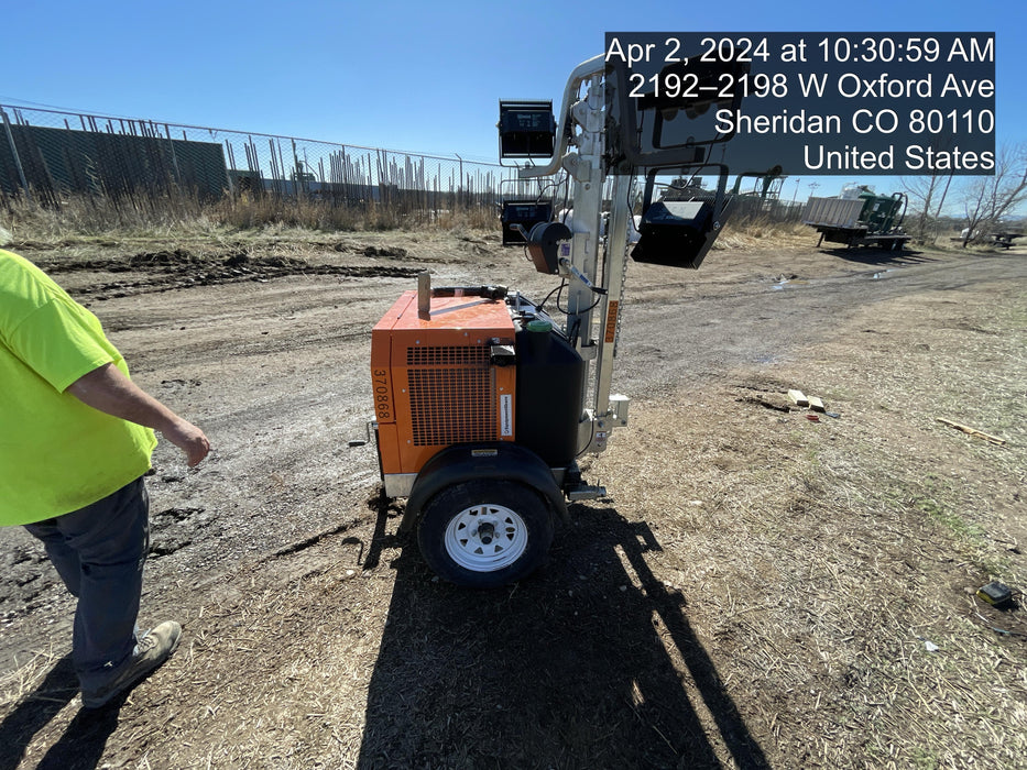 2023 Wanco WLTT-4MM4K Diesel, Deep Sea Controller, Shore Power Plug, Auto Start, (4) 350W LED Floodlights, 4kW Generator, 60 Gal Fuel Tank, 2" Ball, T3