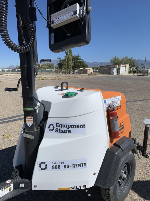 2023 Generac MLT2 Diesel, Flex Switch 120V Input, Powerzone Controller, (4) 320W LED Lights, 4kW Generator, 39.9 Gal Fuel Tank, 2" Ball, T3