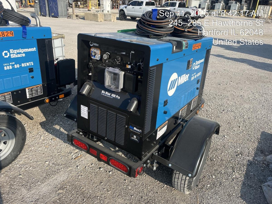 2025 MILLER ELECTRIC BIG BLUE 400