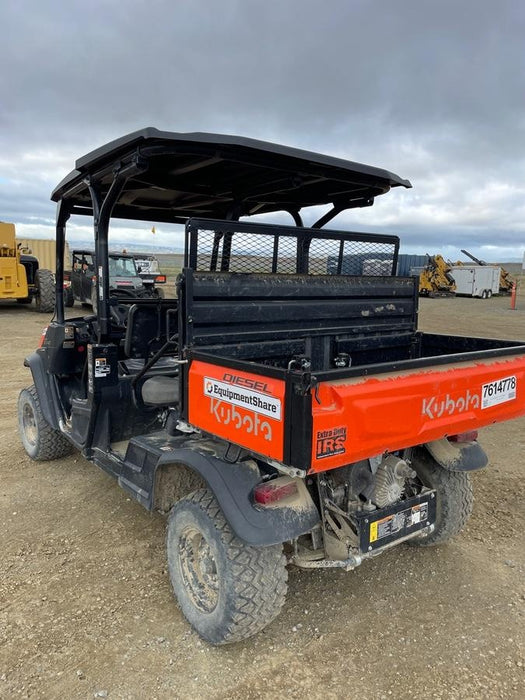 2022 Kubota RTV-X1140W-H Plastic Canopy, Windshield Acrylic Clear, LED Strobe Light, Wire Harness Kit, Back up Alarm
