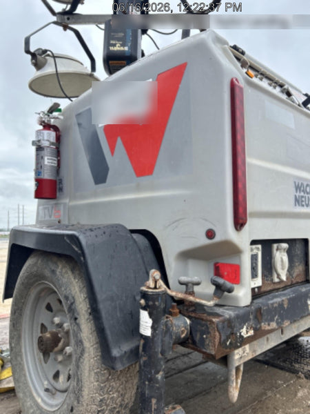 Wacker Neuson LTV6K-MH Power mast, 1100W MH, Fuel Sensors, Wiring Harness