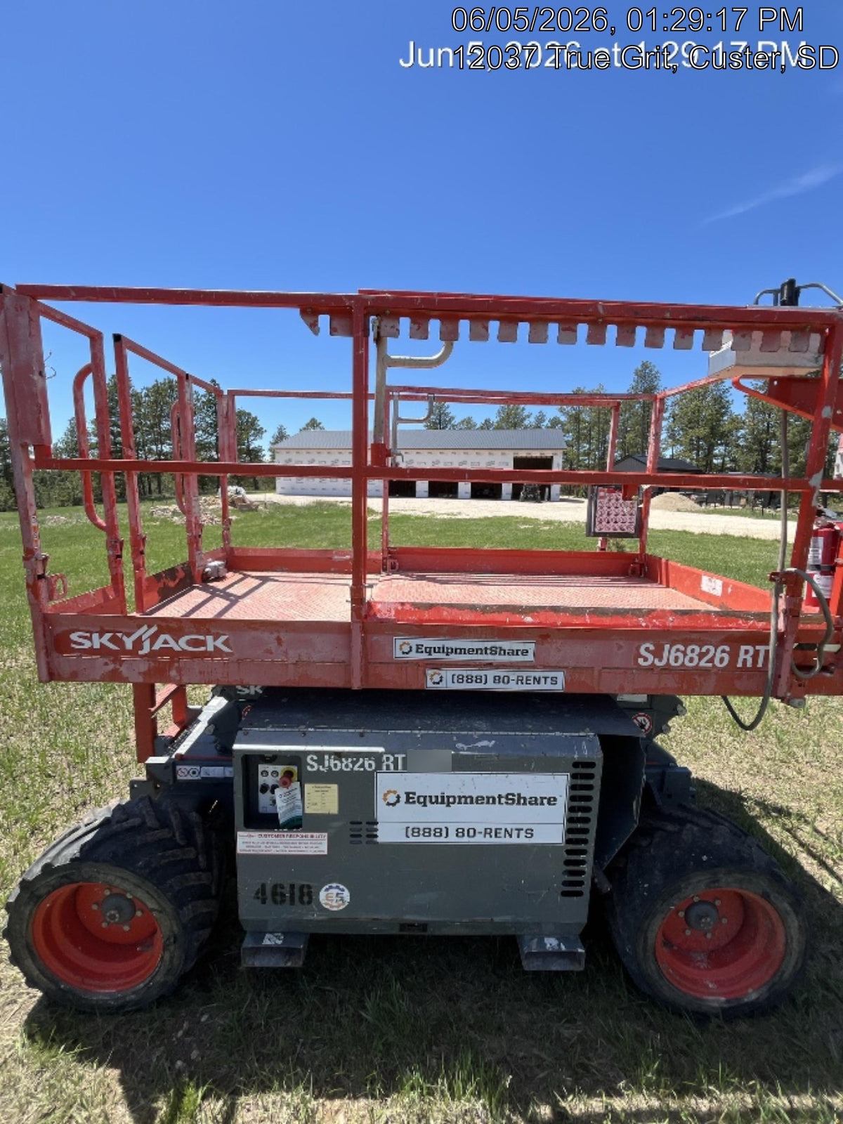 2017 SKYJACK SJ6826 RT