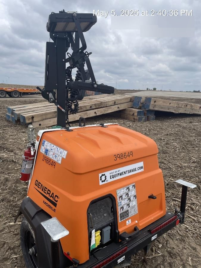 2024 Generac MLT2 Diesel, Flex Switch 120V Input, Powerzone Controller, 
(4) 320W LED Lights, 4kW Generator, 39.9 Gal Fuel Tank, 2" Ball, T3
