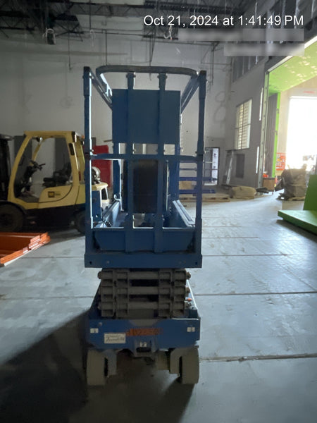 2020 Genie GS-1930 Solid Non Marking Tires, Beacon, Folding rails with half height swing gate, 800W Inverter