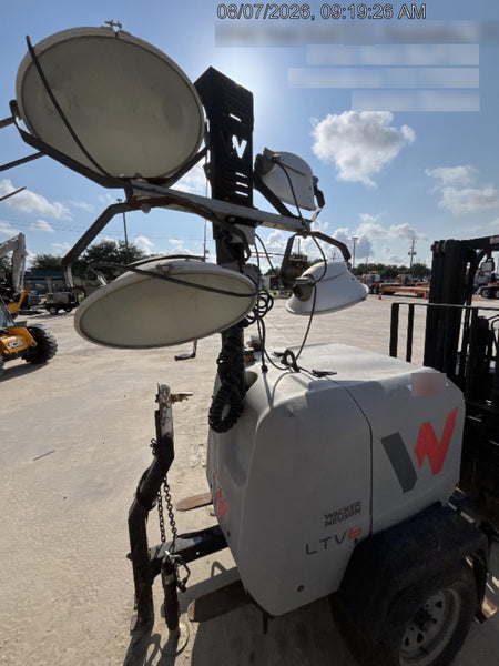 2019 Wacker Neuson LTV6L-MH Wacker Neuson LTV6L Mobile Light Tower w/Fuel Level Sensor Installed