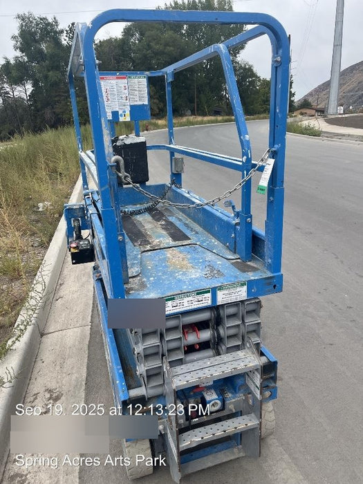 2019 Genie GS-1930 Fixed rails with chain Entry