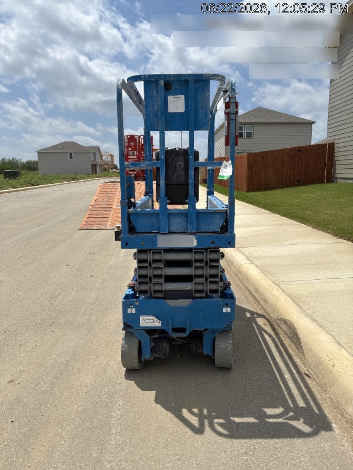 2019 Genie GS-1930 Fixed rails with chain Entry