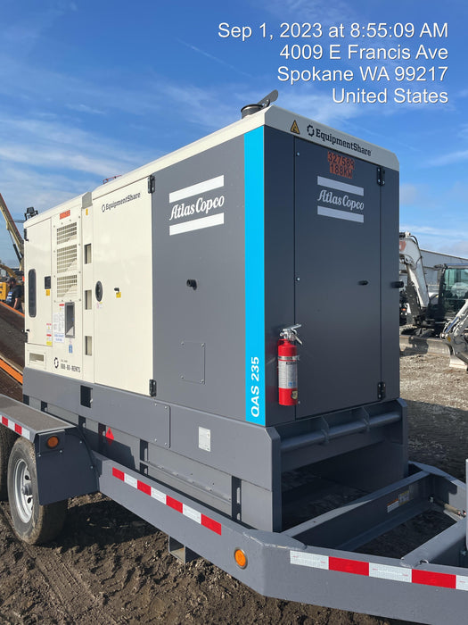 2023 ATLAS COPCO QAS 235