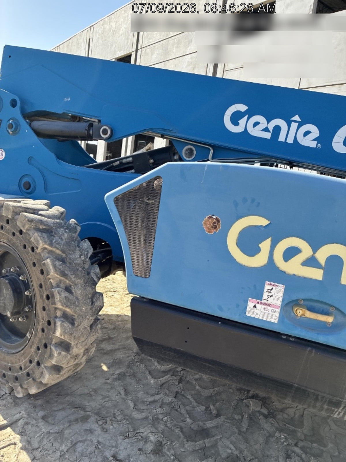 2017 Genie GTH-844 Genie GTH 844, Solid Tires, 60" carriage, Open ROPS - SN GTH08E-10880