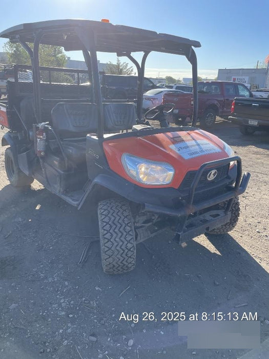 2021 Kubota RTV-X1140W-H Plastic Canopy, Windshield Acrylic Clear, LED Strobe Light, Wire Harness Kit, Back up Alarm