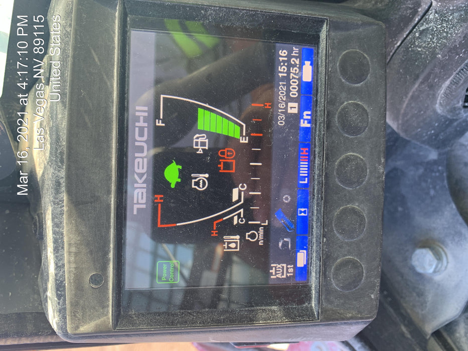 2020 Takeuchi TL8R2-CR Cab/Heat/Air, Hydraulic QC