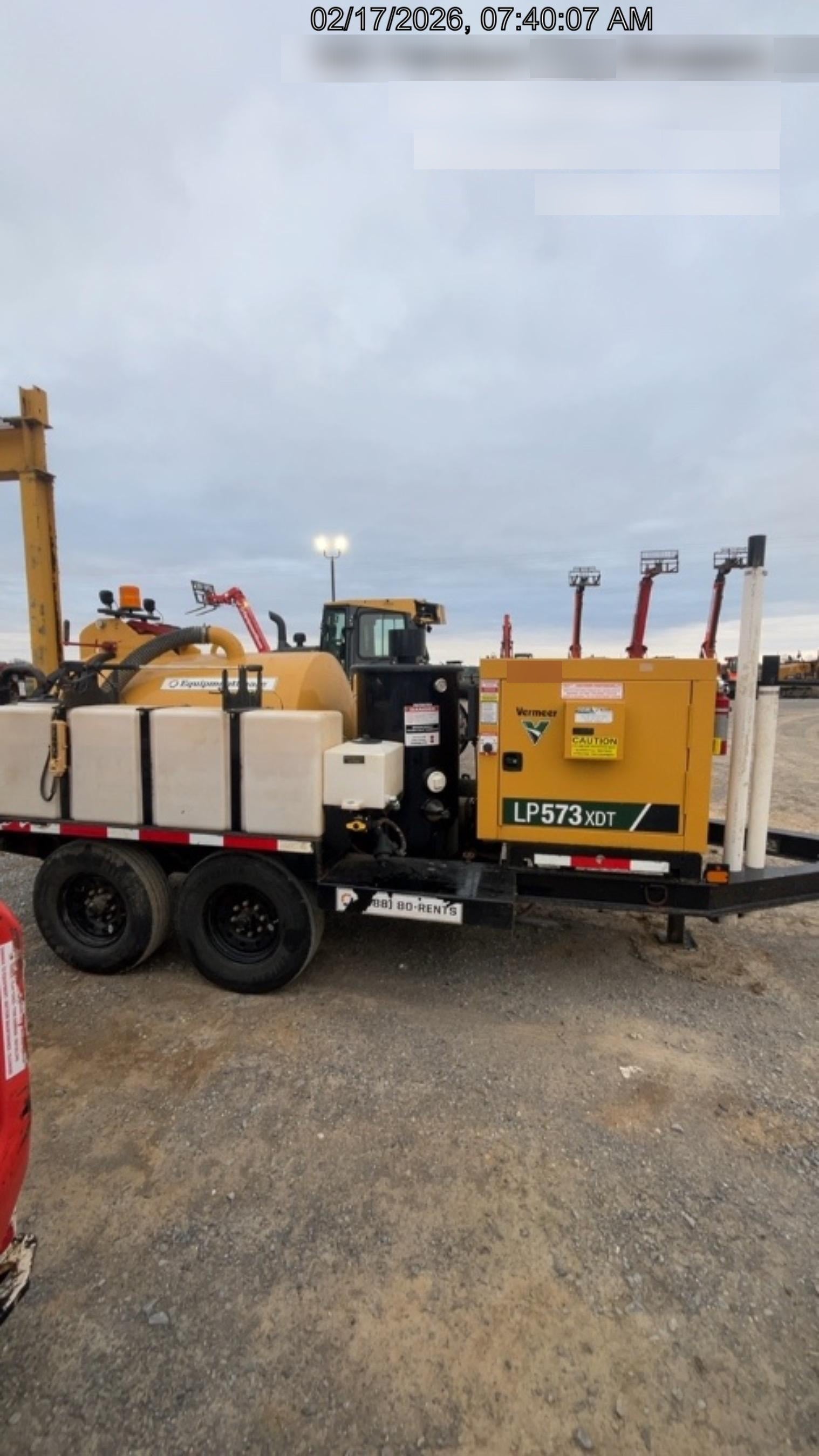 2023 Vac-Tron LP573XDT T4 Koehler Diesel Engine, 500 Gallon Debris Tank, x2 100 Gallon Water Tanks