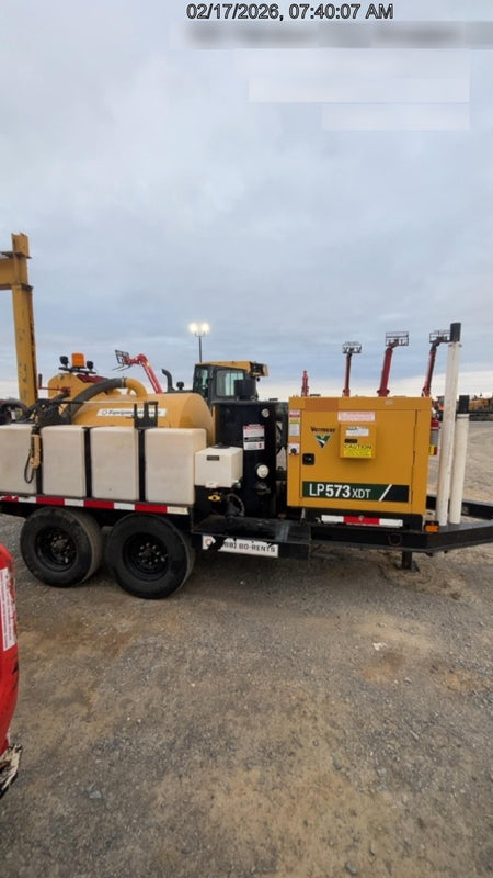 2023 Vac-Tron LP573XDT T4 Koehler Diesel Engine, 500 Gallon Debris Tank, x2 100 Gallon Water Tanks