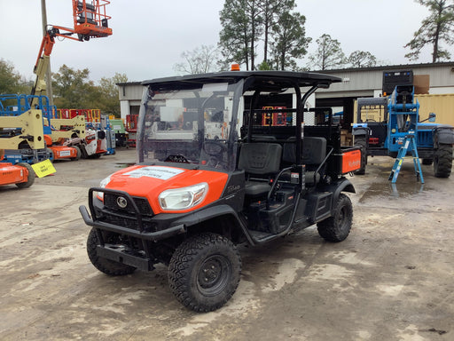 2022 Kubota RTV-X1140W-H Plastic Canopy, Windshield Acrylic Clear, LED Strobe Light, Wire Harness Kit, Back up Alarm
