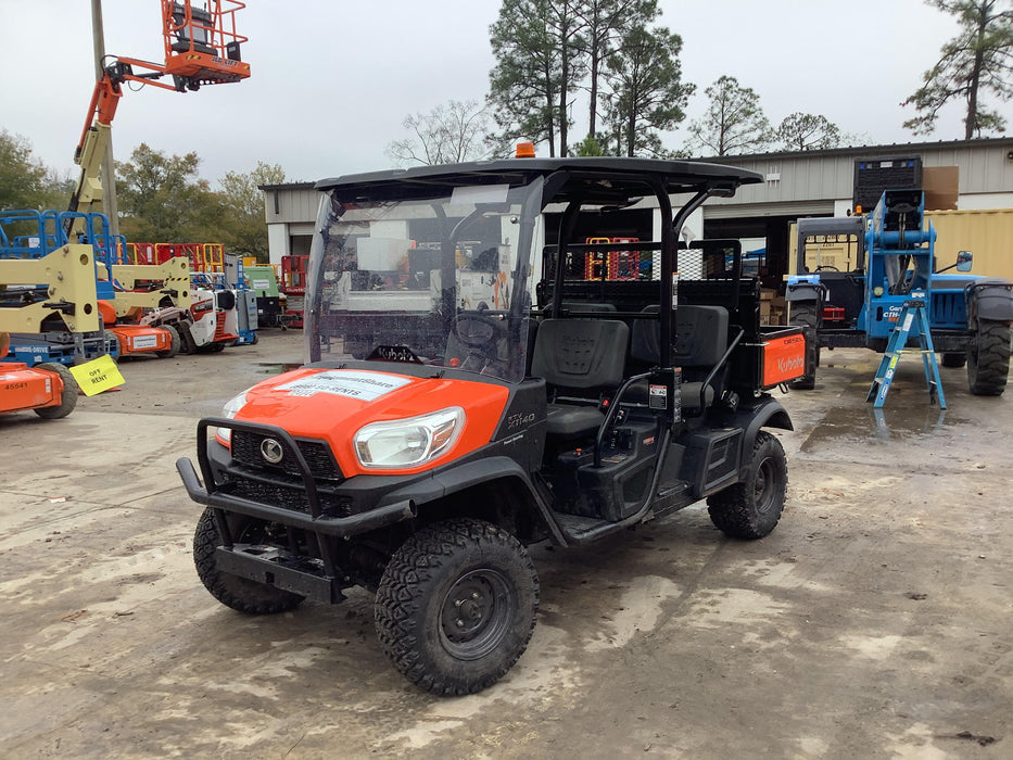 2022 Kubota RTV-X1140W-H Plastic Canopy, Windshield Acrylic Clear, LED Strobe Light, Wire Harness Kit, Back up Alarm