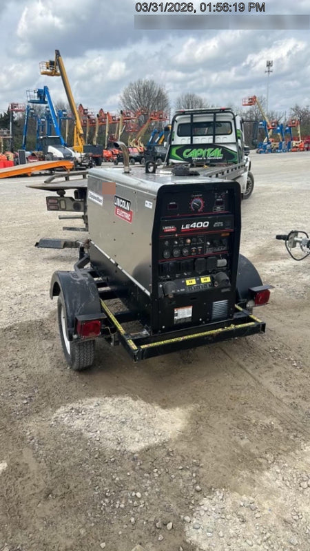 2024 Lincoln Electric LE400 Kubota V1505, Trlr, Cable Rack, Light Kit, ES Decals, T3