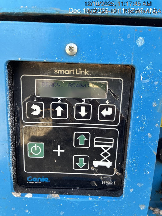 2019 Genie GS-4047 Folding rails with half height swing gate