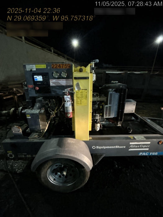 2022 ATLAS COPCO PAC F66 KD