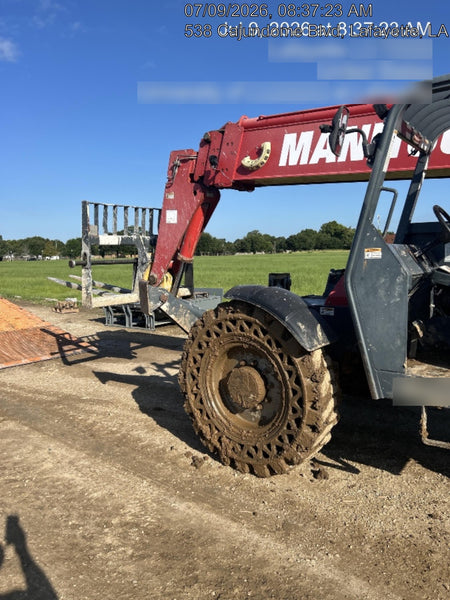 2018 Manitou MTA10055 MTA10055 - Canopy, Worklights, Beacon, 66" Carriage, 60" Forks, Solid Tires, Aux Hydraulics