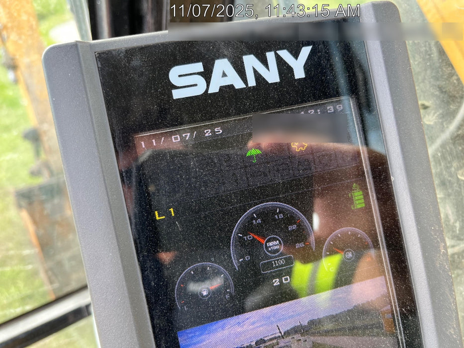 2020 Sany SY155U Cab/Heat/Air
