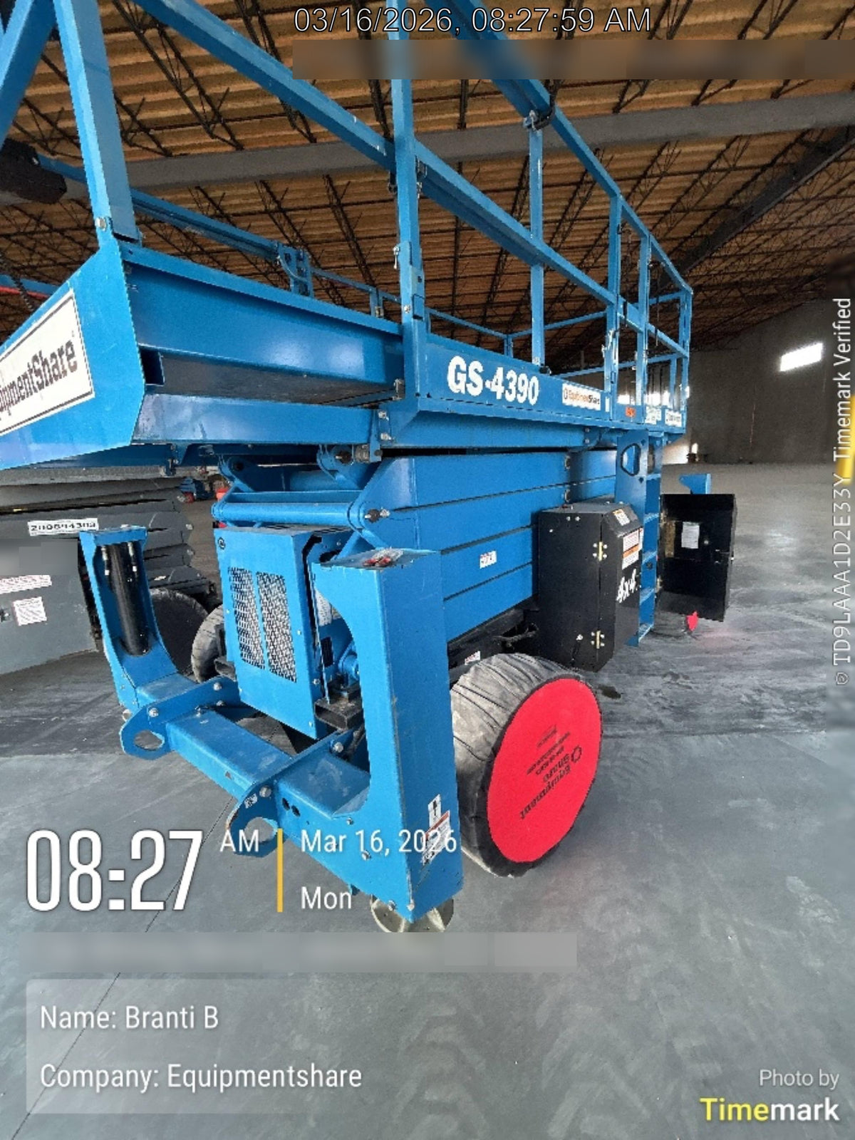 2018 GENIE GS-4390 RT