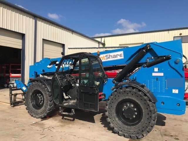 2018 Genie GTH-1056 Genie GTH-1056 w/CAB, Solid Tires, Work Lights, 60" carriage/forks, cab mesh, beacon