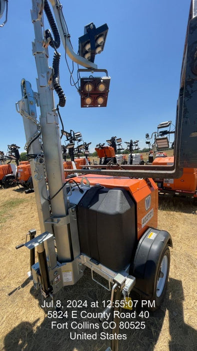 2024 Wanco WLTT-4MM4K Diesel, Deep Sea Controller, Shore Power Plug, Auto Start, (4) 350W LED Floodlights, 4kW Generator, 60 Gal Fuel Tank, 2" Ball, T3