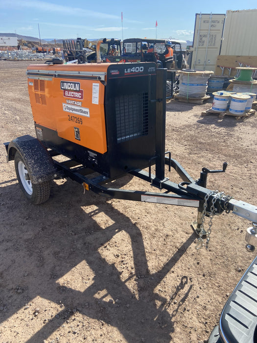 2022 Lincoln Electric LE400 Kubota V1505, Trlr, Cable Rack, Light Kit, ES Decals, T3