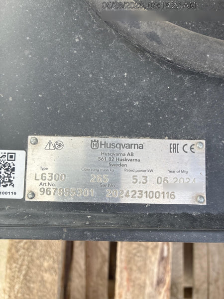 2024 HUSQVARNA LG300