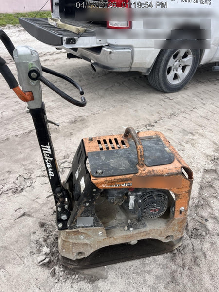 2023 Multiquip MVH158 Honda GX200, 17" Plate, Gas