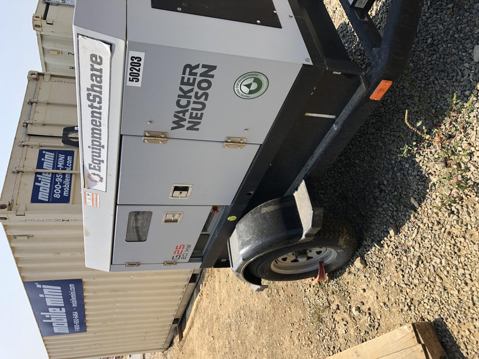 2019 WACKER NEUSON G25