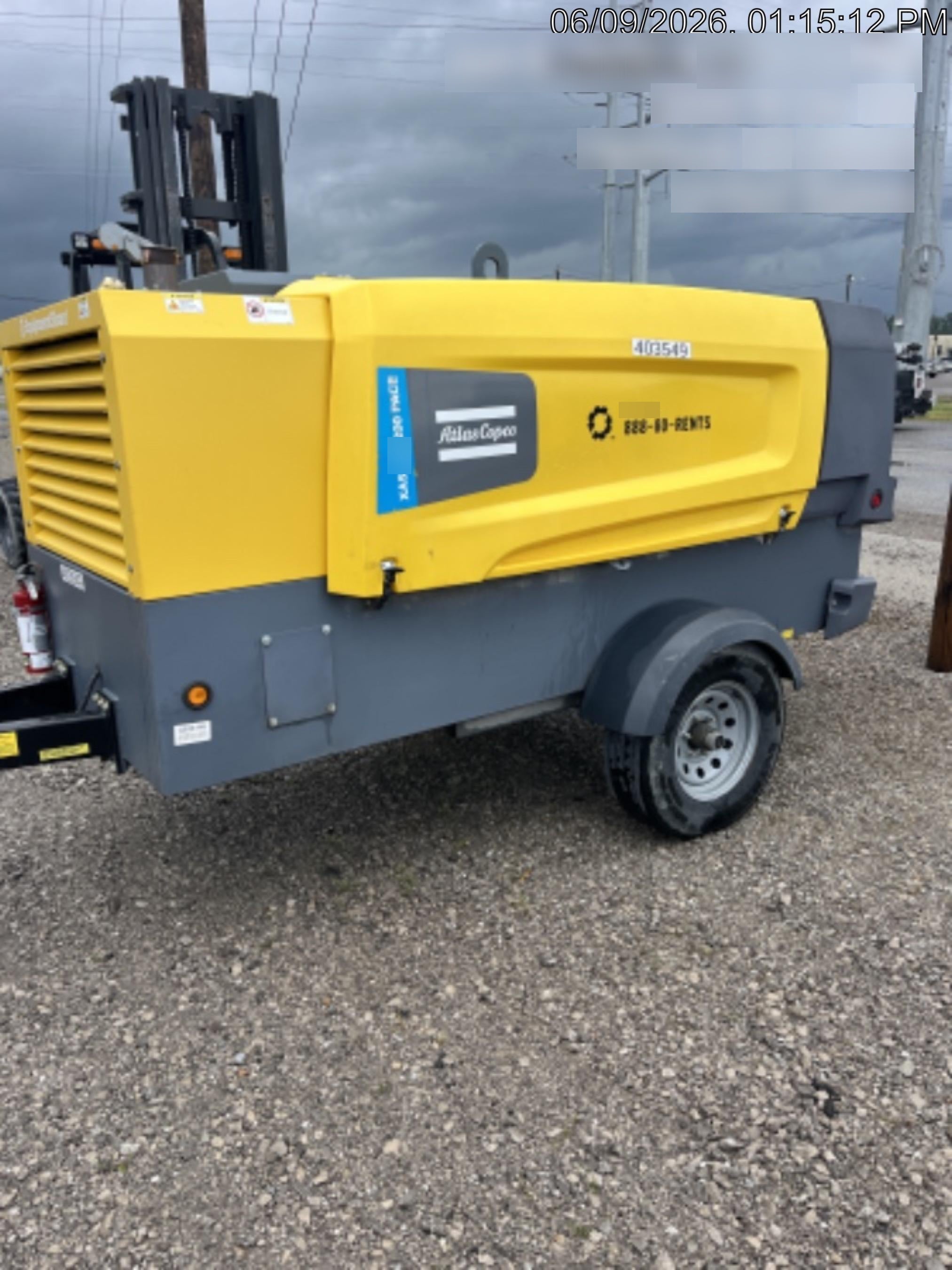 2024 ATLAS COPCO XAS 400-200 PACE PFF