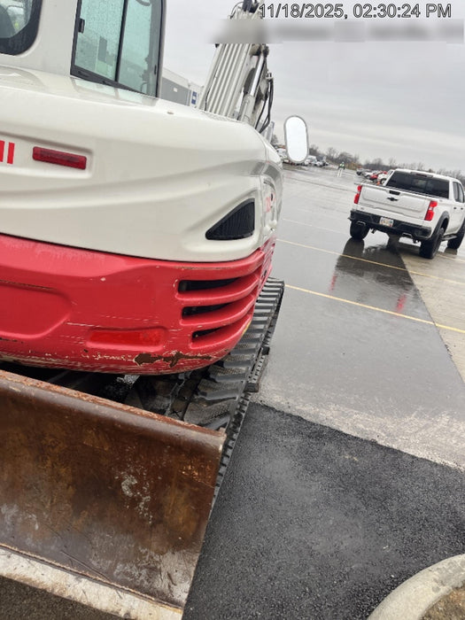 2019 Takeuchi TB290 Cab/Heat/AC Rubber tracks, Dozer blade, Travel alarm, Auxiliary hydraulics w/Manual QC, Hydraulic thumb, 18", 24", and 36" Buckets