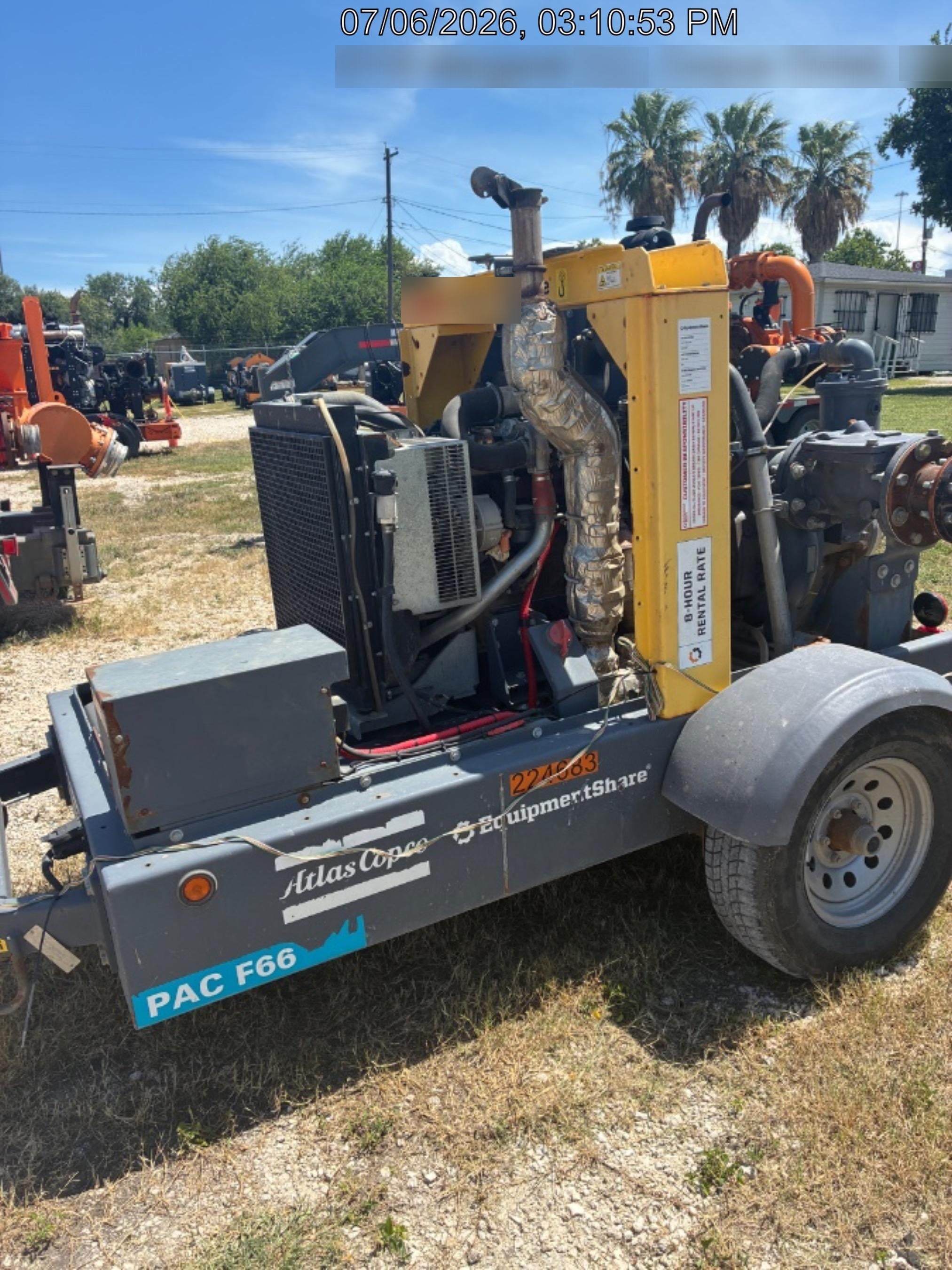 2022 ATLAS COPCO PAC F66 KD