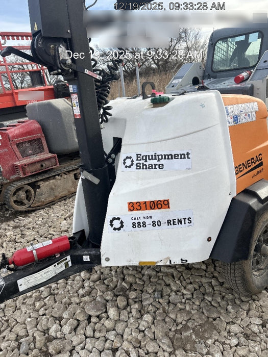 2023 Generac MLT2 Diesel, Flex Switch 120V Input, Powerzone Controller, (4) 320W LED Lights, 4kW Generator, 39.9 Gal Fuel Tank, 2" Ball, T3