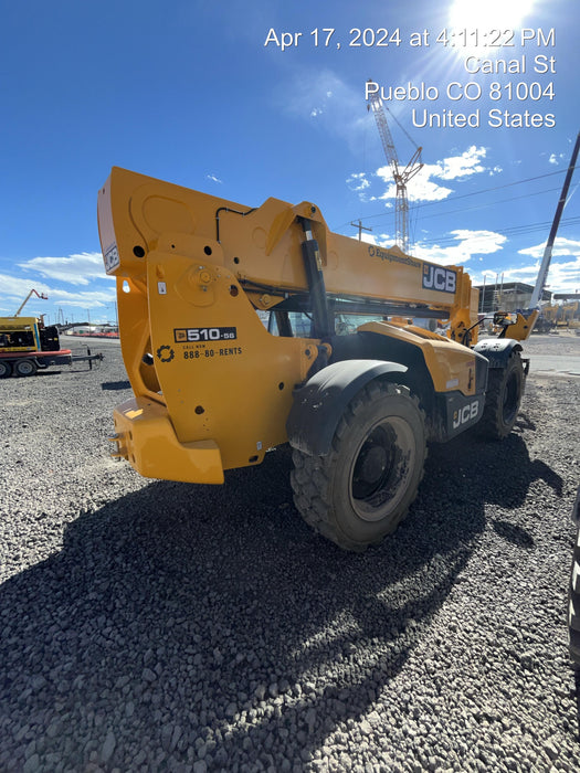2024 JCB 512-56 74Hp Dsl, Cab/Heat/Air, FF Tires, LED WL, Bcn, L Hook, T3