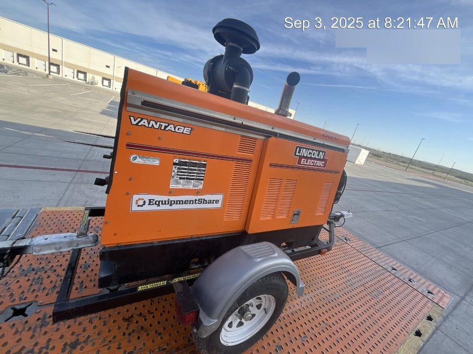 2022 Lincoln Electric Vantage 549X Crosslink Technology, Trailer Mounted, ES Decals, T3