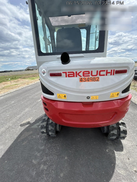 2024 TAKEUCHI TB235-2CR