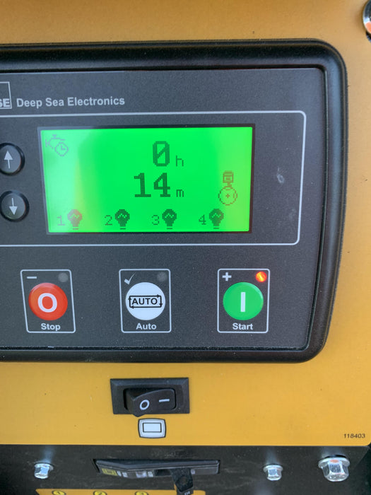 2022 Allmand NLV3GR (4) LED Light Fixture 350W, 23' Vertical Mast, 3kW Prime, Towable, ES Decals, T3