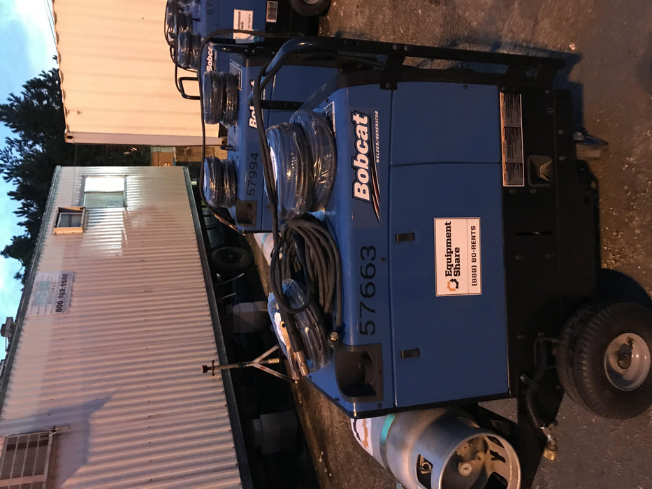 2019 Miller Electric BOBCAT 250 951600 PKG-250 amp Propane Welder, Standard w/Running Gear, Bracket, Hose"250 amp Propane Welder, Standard w/Running Gear, Bracket, Hose