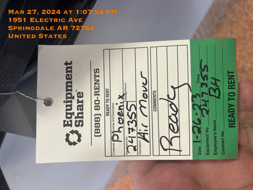 2022 PHOENIX AirMAX Radial Air Mover