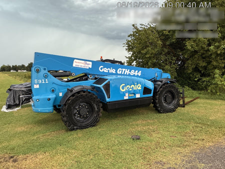 2017 Genie GTH-844 Genie GTH-844, Solid Tires, 60" carriage/forks, Open ROPS, Work Lights