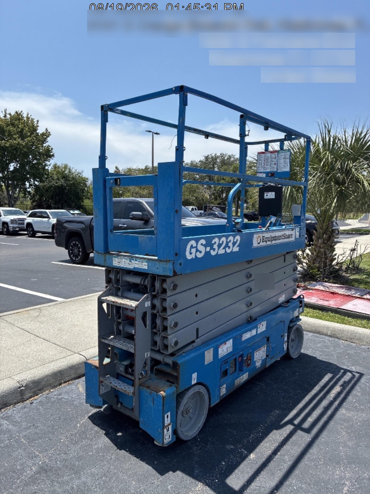 2018 Genie GS-3232 Genie GS-3232 Scissor Lift w/Standard Options