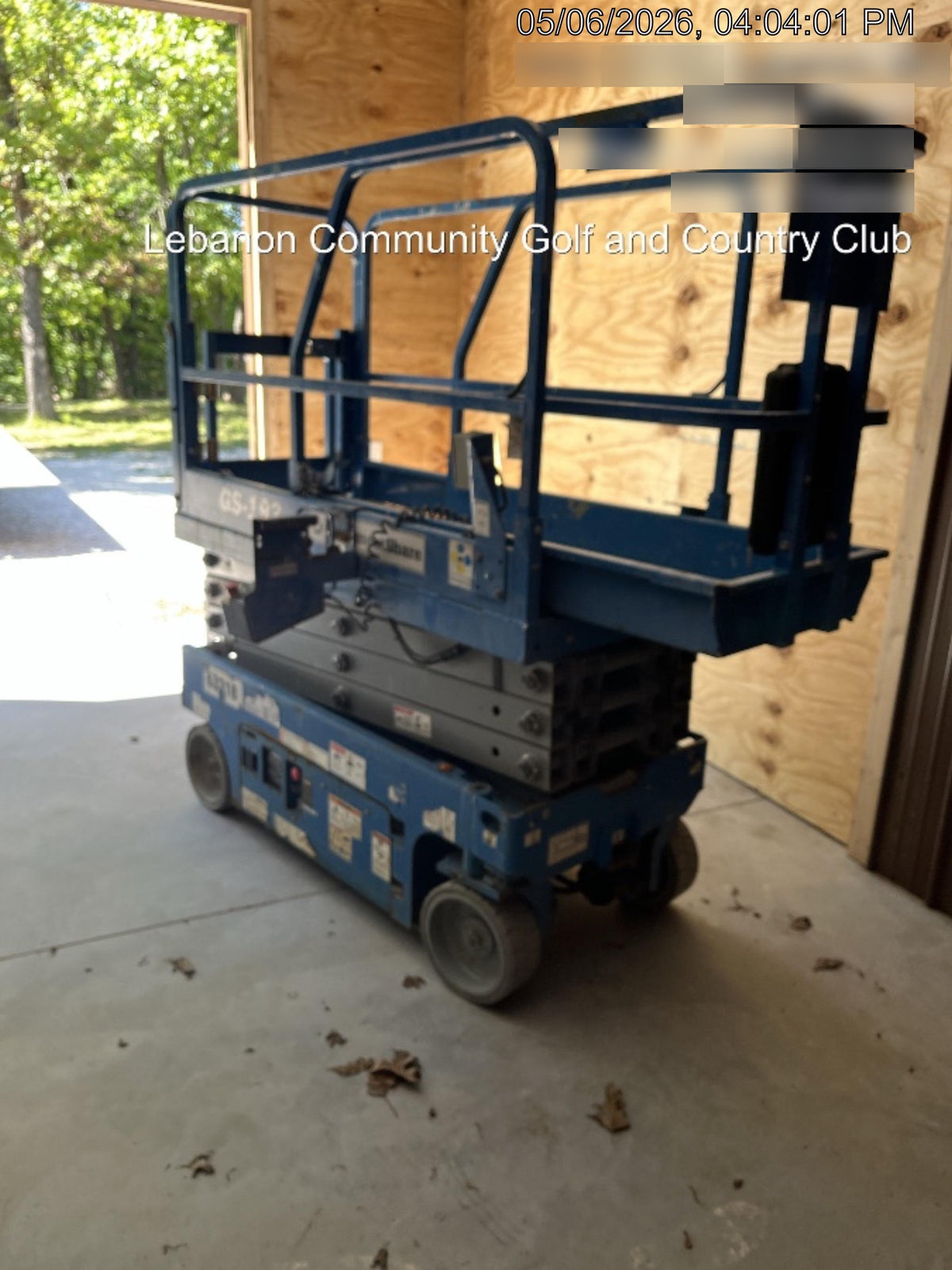 2020 Genie GS-1930 Solid Non Marking Tires, Beacon, Folding rails with half height swing gate