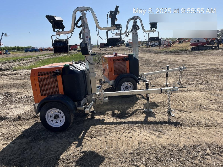 2024 Wanco WLTT-4MM4K Diesel, Deep Sea Controller, Shore Power Plug, Auto Start, (4) 350W LED Floodlights, 4kW Generator, 60 Gal Fuel Tank, 2" Ball, T3