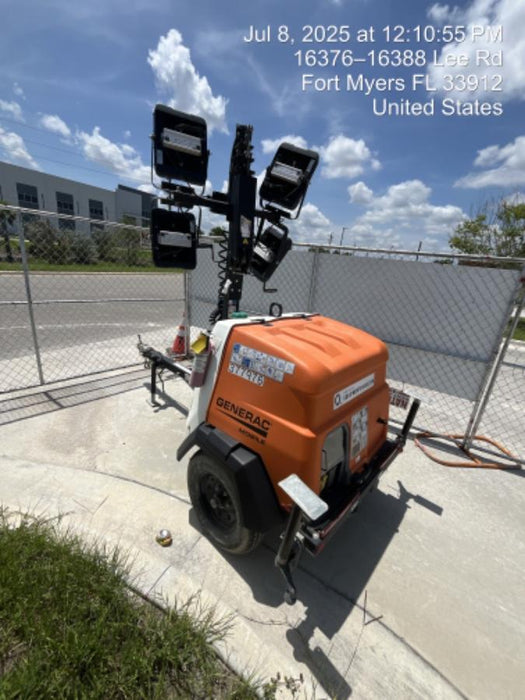 2023 Generac MLT2 Diesel, Flex Switch 120V Input, Powerzone Controller, 
(4) 320W LED Lights, 4kW Generator, 39.9 Gal Fuel Tank, 2" Ball, T3