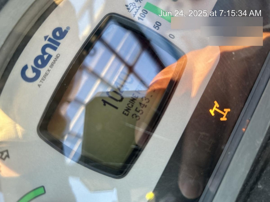 2019 Genie GTH-1056 Canopy, Solid RT Tires, LED Work Lights, Beacon 60" QA Carriage, 60" Forks