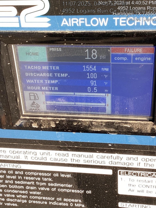 2025 AIRMAN PDSF375DP-6E1