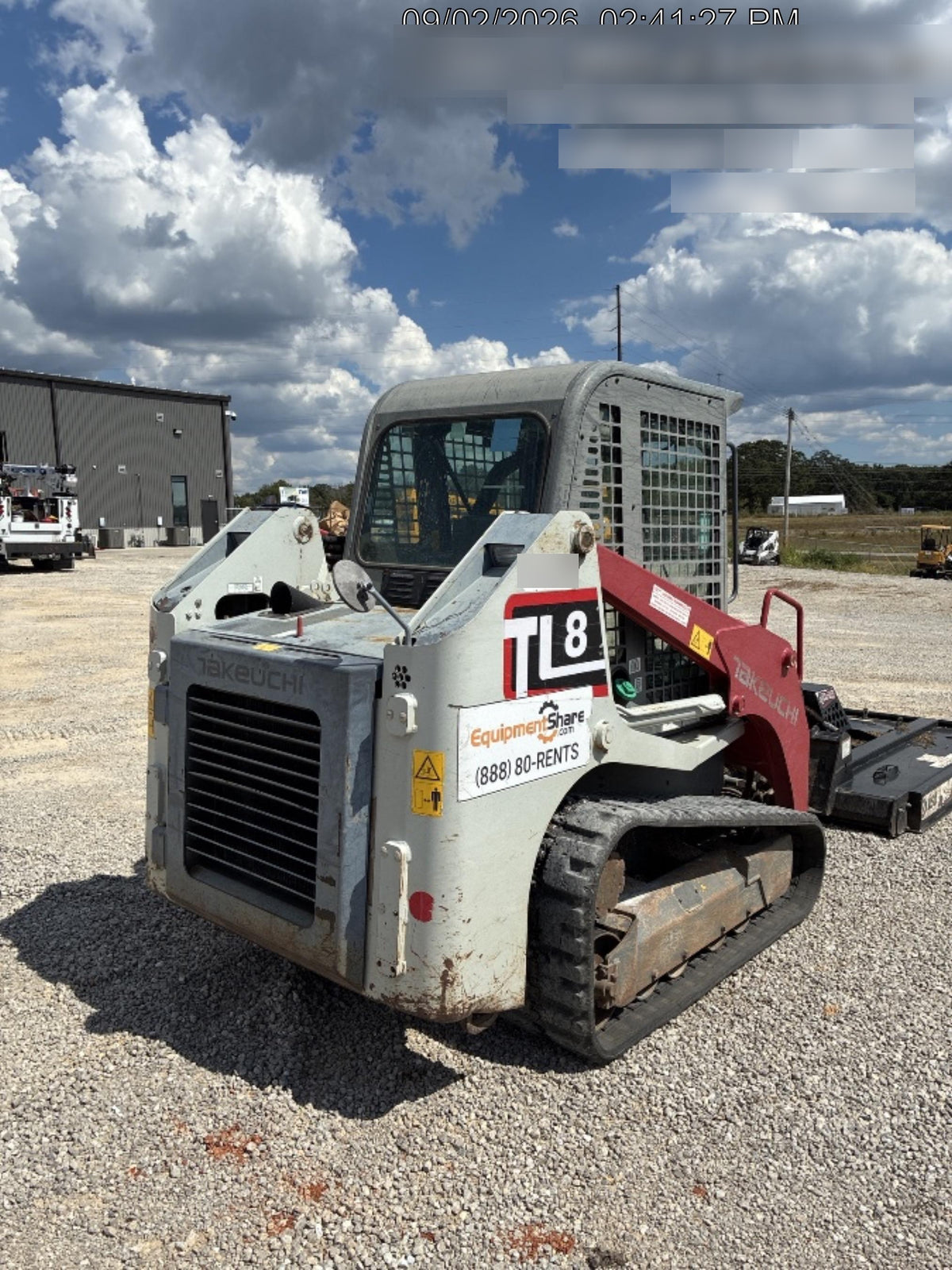 2019 TAKEUCHI TL8