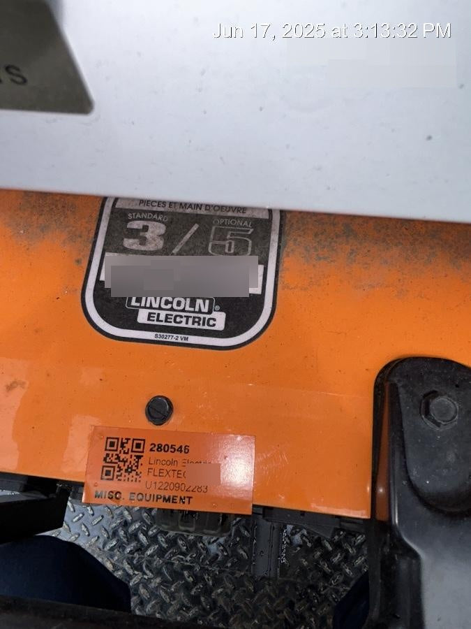 2022 LINCOLN ELECTRIC FLEXTEC 350X